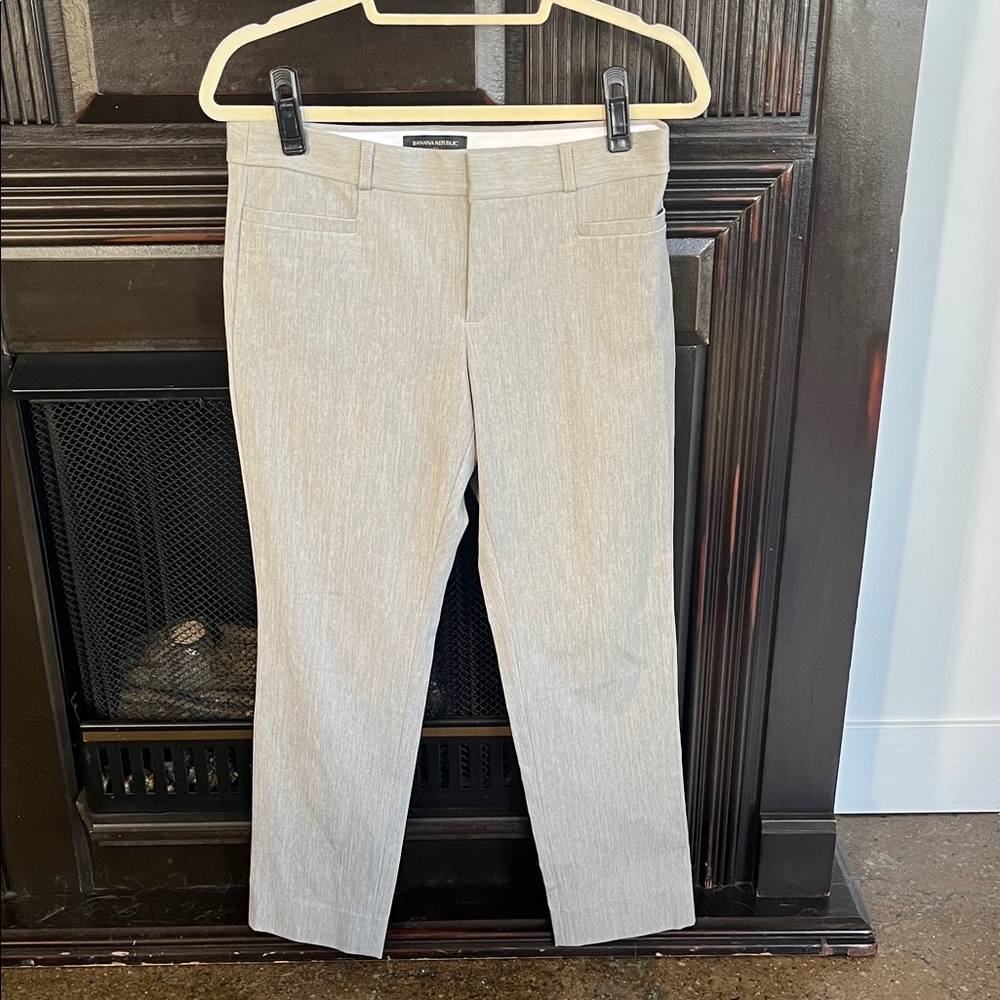 Banana Republic Light Gray Trousers